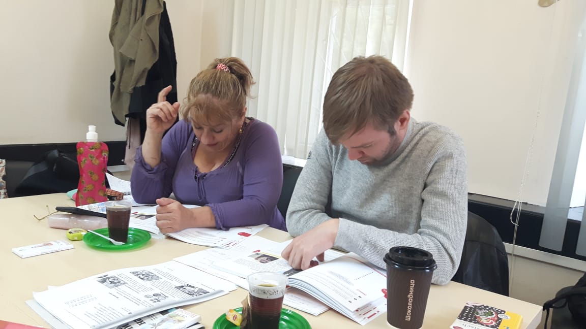 Intensive course classroom